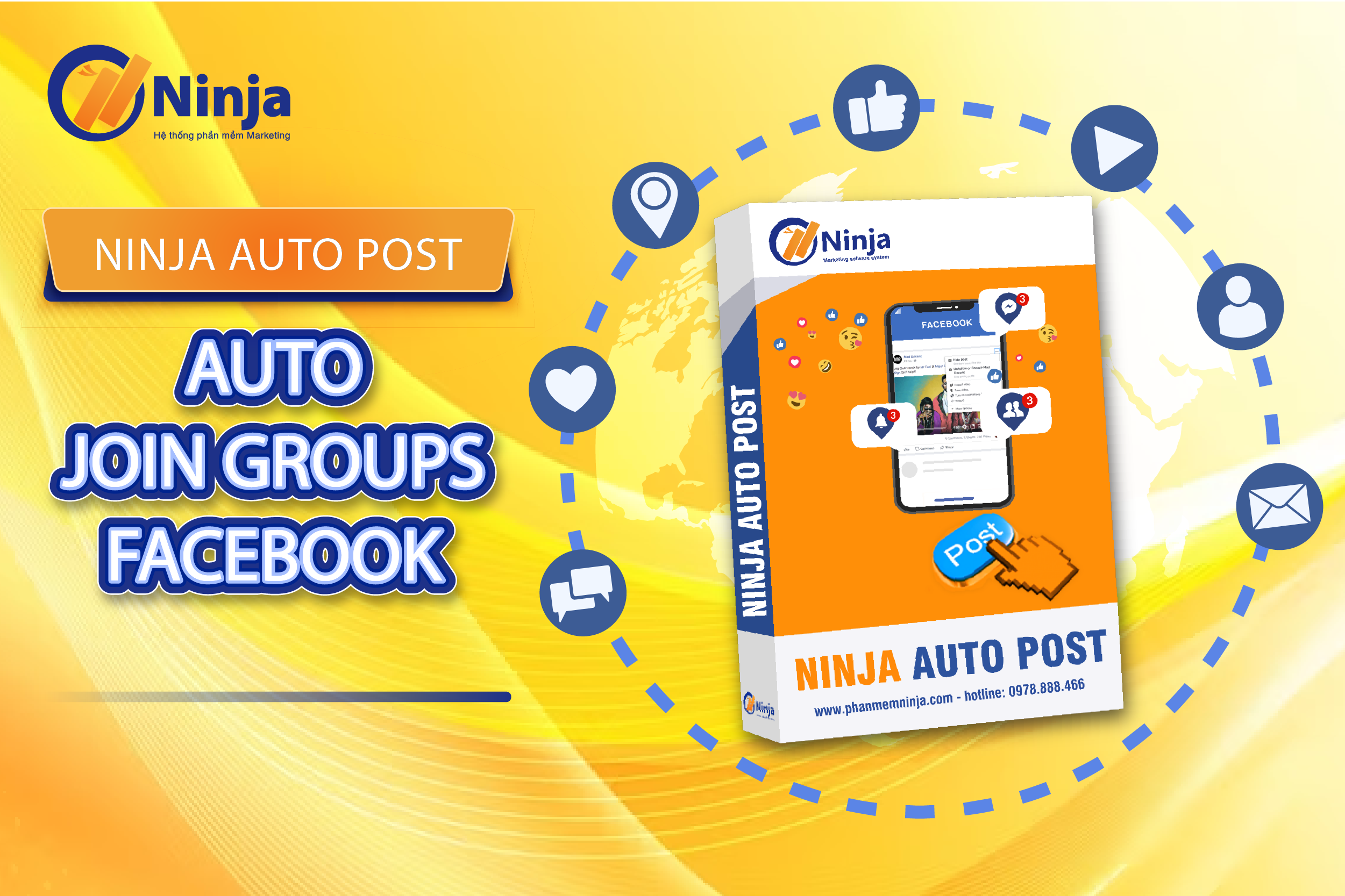 Ninja Auto Post Client - Auto join groups facebook