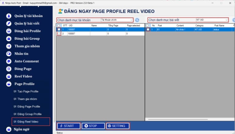 How to post facebook reels on profile page