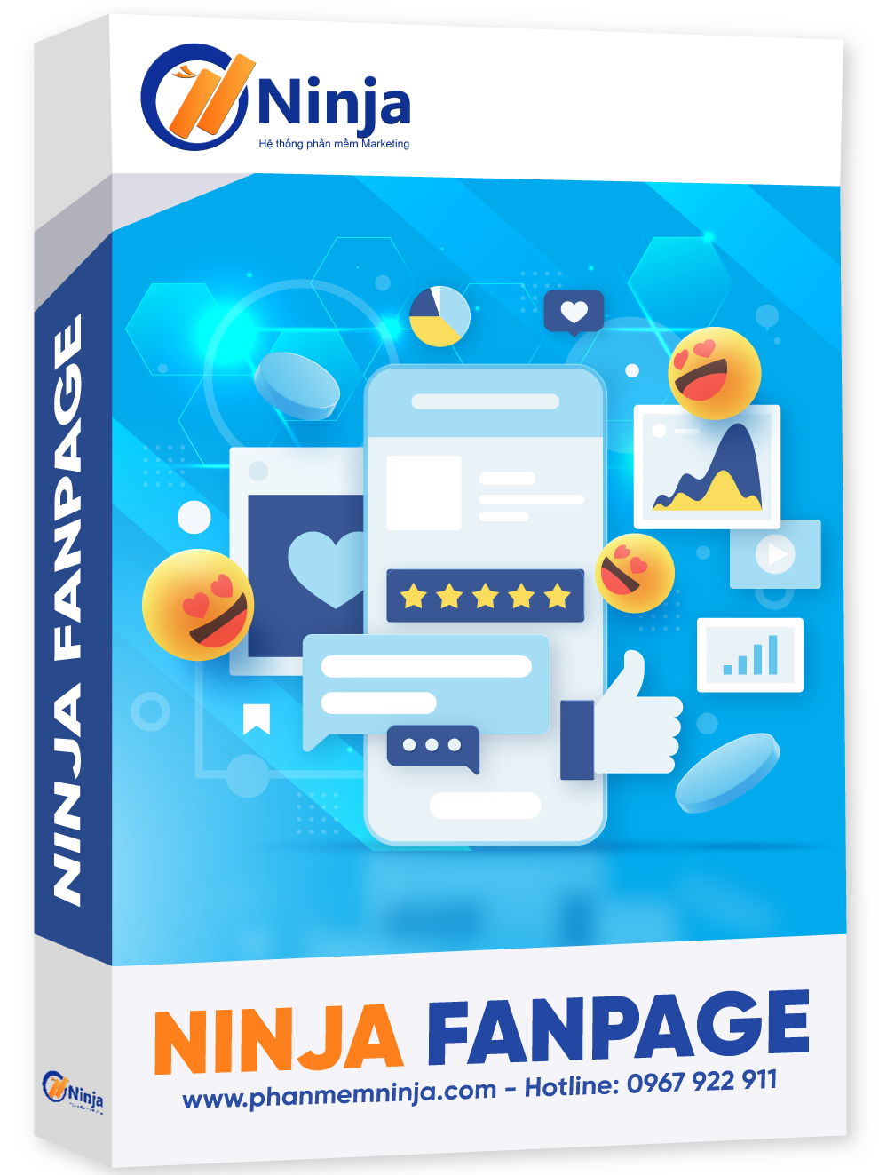 Ninja Fanpage - Automatic Facebook page management software